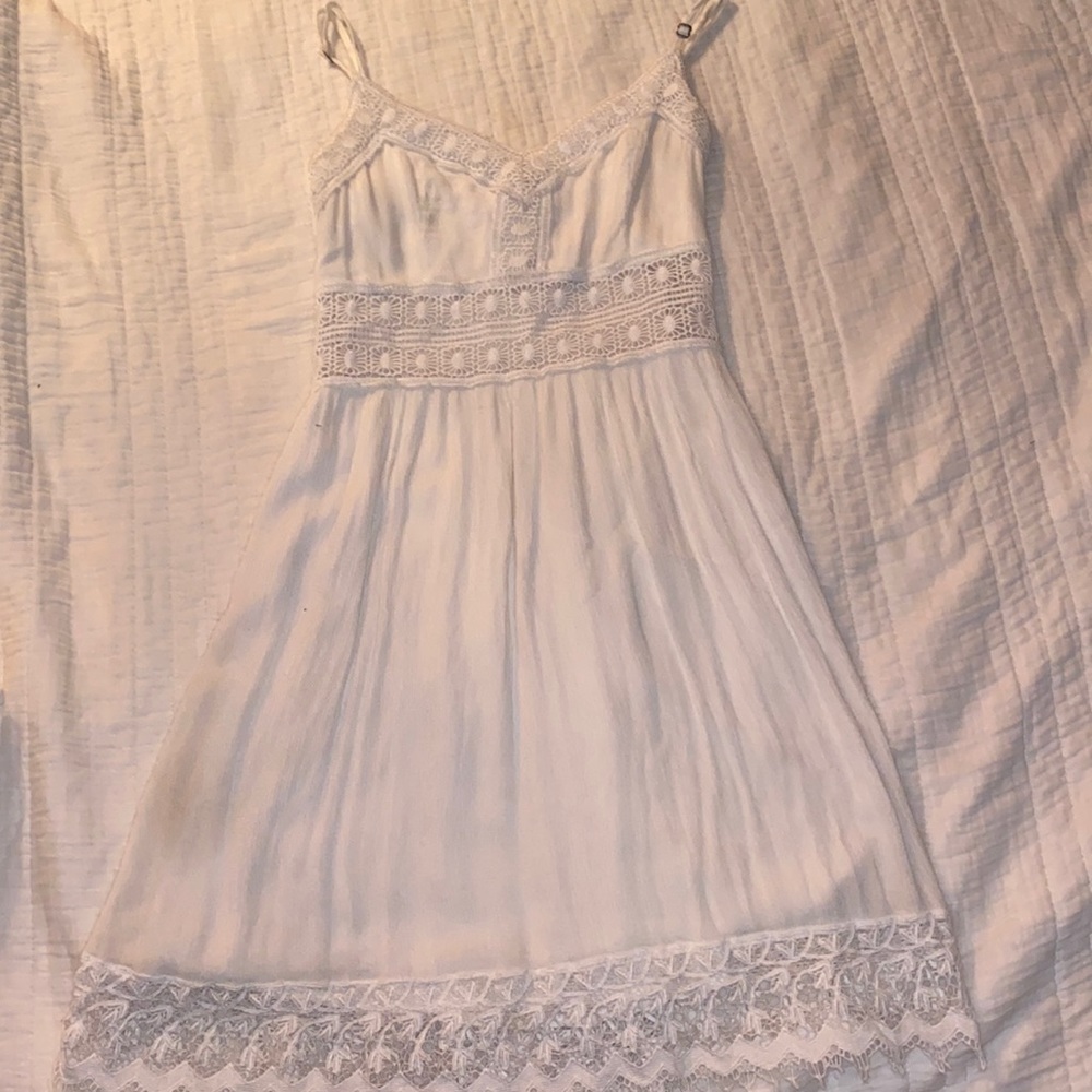 White sun dress